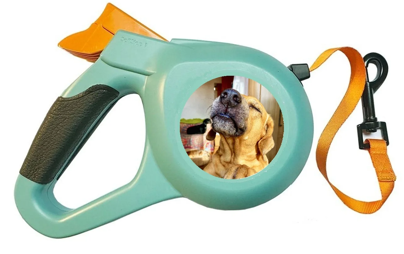 SoftStar-Rollleine mit dem aufgedruckten Bild eines Hundes