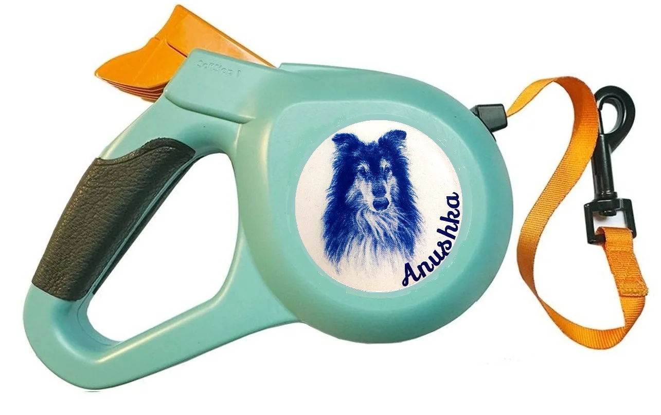 SoftStar-Rollleine mit dem aufgedruckten Bild eines Hundes