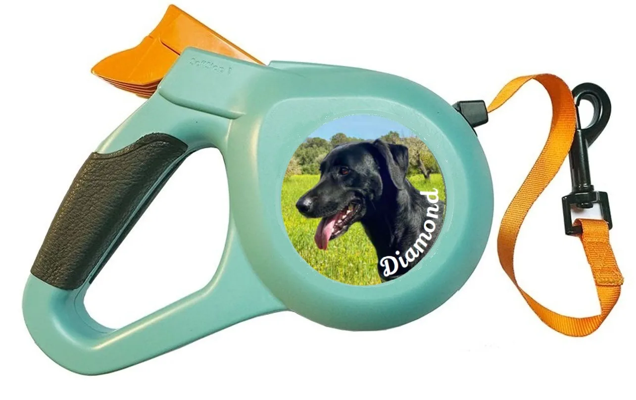 SoftStar-Rollleine mit dem aufgedruckten Bild eines Hundes
