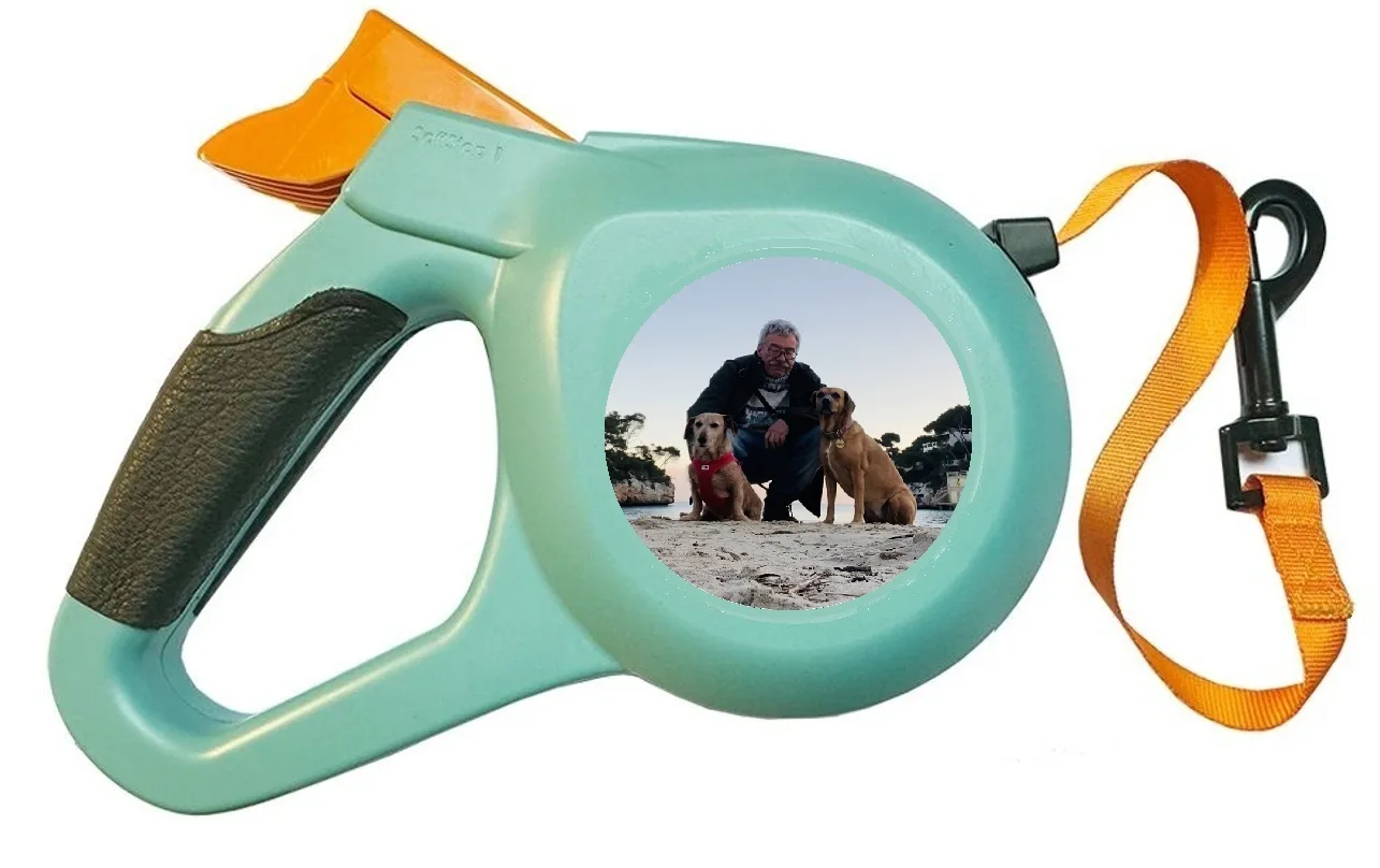 SoftStar-Rollleine mit dem aufgedruckten Bild eines Hundes